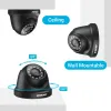 System Annke 2/4st 2MP 1080P HD Säkerhetsövervakningssystem Kamera Ircut Night Vision Audio Recording Watertofal Housing Camera Kit