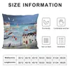 Pillow Stormy Harbour Throw S Capa Capas de Natal decorativas para sala de estar