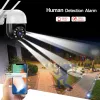 Câmeras 4k 8mp Smart WiFi PTZ Câmera 5x Zoom digital Ai Detecção humana OnVif Wireless CEM CAMANA IP IPT IPTV Proteção de segurança