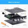 Amplifier Fosi Audio TB21 Bluetooth Sound Power Amplifier Board 2.1 Channel Mini Wireless Audio Digital Amp Module 50W x2 100W Subwoofer