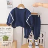 Kledingsets Kinderkleding Spring herfst Boy Girl Pak Kids baby Lange mouwen Topbroek 2 stks Set Casual Outfit 2-6y