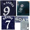 Home Textile MatchWorn Player Ausgabe 2024 Ligue 1 Nein Rassismus Fußball Leclassique Oompsgg Mbappee MAILLOT LEE KANG IN DEMBELE RAMOS Zaire Emery Jersey