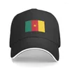Ball Caps Classic Unisexe Flag de Cameroun Baseball Cap Adult Adult Advable Dada Hat for Men Women Outdoor