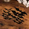 Muurstickers 24 stks decor 3d bat creatieve pvc decoratie muurschildering stickers po props voor thuisbarfeestje