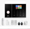 KITS MULO GSM Sistema di allarme WiFi per casa Sistema di sicurezza wireless Business House con Remote Control di App Sensore PIR e Porta