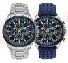 Luxury Wate Proof Quartz Watches Business Casual Steel Band Watch Men039S Blue Angels World Chronograph Wristwatch 2112318304550