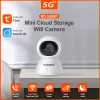 Kameras inqmega 5G Tuya Kamera ip dwuzakresowe wifi 1080p hdzzenie nocne z wykorzystaniem podczerwieni niania elektoniczna baby Monito