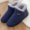 Slippers tornozelo boots moda feminino casual redondo dedo liso de dedo liso na casa não deslizante Sapato masculino feminino