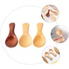 Coffee Stops 3 PCS Mini Condimentos condimentos Supoon de cuchara de madera Suministros de cocina Tiny Baby