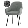 Couvriers de chaise High ARM DIGNER POLAR POLER CHAIRES ELASTIQUES HOLBOVERS SPANDEX COUVERTURE DU BAR EL HOME DÉCOR