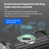 Lås Tuya Bluetooth Smart Door Lock FingerPrint Lock med smartkort/lösenord/nyckel/app Unlock Keyless Lock Electronic For Home