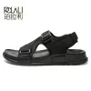 Sandals Sandals Men Shoes 2020 Gladiator Mens Sandals Fashion Men Shoes Summer Flip Flops Gray Black Flat Sandals Big Size 3648