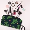 Kozmetik Çantalar Sevimli Kaktüs Taşınabilir Makyaj Kılıfı Seyahat Kampı Dışarıda Aktivite Tuvalet Takı Çantası
