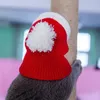 Appareils pour chiens Année Pet Chatte chaud Red Christmas Cat Couchette à main