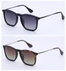 Lunettes de soleil de qualité supérieure Chris Real Polarisé Lences hommes Femmes Lunettes de soleil avec packages de boîtiers en cuir marron ou noir accessor 3724716