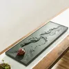 Vassoi di tè in pietra tavolo da deposito in marmo di lusso Nordic giapponese grande cerimonia quadrata di bandeja cocina accessori