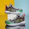 Chaussures de basket-ball garçons sportif pour enfants baskets enfants Chaussure non glissée