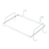 Kitchen Storage 1Pcs Holder Door Garbage Bags Hook Coat Rack Cabinet Stand Stainless Steel