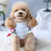 Robe de vêtements pour chiens printemps pour animaux de compagnie de vêtements pour animaux de compagnie jupe chat chihuahua yorkshire terrier pomeranian maltais poodle bichon costume