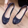 Casual Shoes LEOSOXS Plus Size(34-43)Loafers Comfortable Women Genuine Leather Flat Woman Work Flats 6 Colors