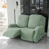 Chair Covers 1 2 3 Seater Recliner Sofa Cover Stretch Relax Lazy Boy Armchair Solid Color Jacquard Couch Slipcovers For Living Room