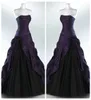 Black Elie Saab Taffeta Draped Floor-Longing Quinceanera Robes drapées Femmes formelles Prom Party Gowns Special Occasion Vestidos de 9012170