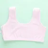 4pcs/Lot Cotton Young Girls Training Bra Kinder Weste Teenager Teenager Unterwäsche Kinder Bras Girl Tube Sport 7-16y Bra Set 240329