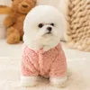 犬のアパレルペット服冬の秋の暖かいセーター小さなかわいい漫画パーカーキャットファッションジャケット子犬のコートシュナウザーチワワヨークシャー