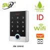 Kits Waterproof WiFi Tuya App Backlight Touch RFID Card Access Control keypad Biometric Fingerprint Access Controller WG26 outputWat