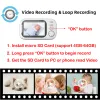 Monitore 3,5 -Zoll -drahtlosen Video -Babypoitor mit Fernkanalkamera Zwei -Wege -Intercom Auto Night Vision Kids Security Überwachung
