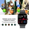 Relógios novos Bluetooth Call Smart Watch Men Women Touch Full Watch Custom Face Face Smart Sport Fitness Tracker Smartwatch PK GTS 2