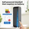 Campanello autopro -alimentazione impermeabile wireless porta portano porta chiacchiere kit smart home no batteria elettrica uk plug US US 1 ricevitore a 2 bottoni