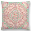 Kussen boho kunst kleurrijke bloemen prachtige bloemige doodle geometrie mandala decoratieve patroonomslag sofa throw case