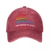 Ball Caps Make America Gay Again - Pride Cowboy Hat |-F-| Male Women'S