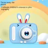 Bambini Mini fotocamera Po per ragazze Toy Camera per bambini 1080p Screen HD Regalo di Natale Cartoon Cartoon Caricamera per esterni 240327