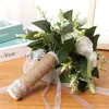 Fleurs de mariage Mori Department Simulation Flower Props Bride Bride Hand Throw Western Outdoor Bouquet