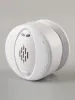 Detector HOUSEACE Smart Smoke Mini Security Home Use Alarm Oneclick Mute Battery Operated Stable 10 Year Life White Mini Detector LM109
