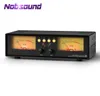 Nobsound Micline التناظرية Dual Vu Meter مستوى الصوت DB عرض 4Way الصوتية الصوتية مربع مربع الموسيقى طيف الموسيقى 212841311