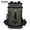 Rucksack Kaka 50L wasserdichte Reisemänner Frauen Multifunktion 17.3 Laptop -Rucksäcke Männliche Outdoor -Gepäckbeutel Mochilas Qualität