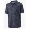 Chemises Tshirts de golf imprimés d'été Men Buttes d'affaires de mode décontractée chemises à manches courtes à manches respirantes Polo Vêtements 2023