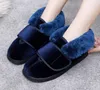 Casual Shoes Widening Adjustable Warm Real Hair Neckline Fashion Swollen Pregnant Women Drivers Diabetes Fat Foot Cotton