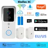 Cámaras Tuya Outdoor Wireless Touletbell Smart Home Intercom Video Video Tourbell Camera 5G Wifi para protección de seguridad impermeable para el hogar