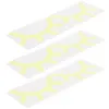 Wallpapers 3 Sheets Children's Toys Eyelash Stickers Glow The Dark Kids Wall Decor Pvc Decals Room