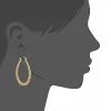 Kolczyki varole skręcone linie u kształt kolczyki złoto kolor urocze geometryczne krople wody obręcze kolczyki mody biżuteria dla kobiet