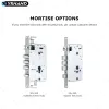 Verrouiller Yrhand V8 Tuya WiFi 3D Face Smart Door Lock Sécurité Caméra Caméra Intelligent Empreinte mot de passe biométrique Electronic Key Unlock