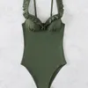 Roufles de maillots de bain pour femmes Push Up Bikini Sontravé Swimsuit Monokini Elegant Femmes Rempli les bikinis de maillot de bain Bouchage