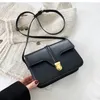 Shoulder Bags Vintage Brown Female Bag For Fall/winter 2024 Messenger Fashion England Style Classic Square