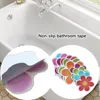 Mattes de bain 10pcs / ensemble Antif non glissade Baignoire de baignoire de fleur de sécurité Planchers de sécurité Adhésif de douche de salle de bain Adhésif