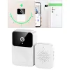 Doorbells WiFi Smart Wireless Remote Video Doorbell Can Two Way Calls Photo App Control med Cloud Storage Home Intercom för Villa