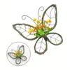 Fleurs décoratives Décoration de printemps papillon Garland